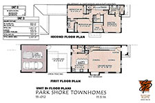 Unit B1 Floor Plans