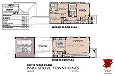 Unit B Floor Plans